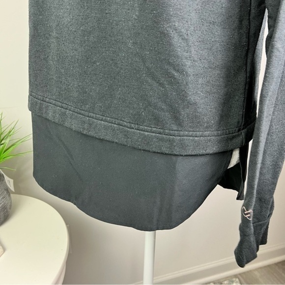 Calia black women’s size small chiffon underlay workout hooded sweatshirt - Picture 10 of 10